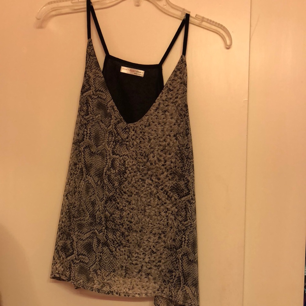 Snakeskin tank